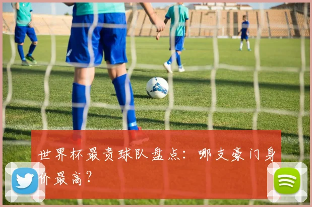 世界杯最贵球队盘点：哪支豪门身价最高？