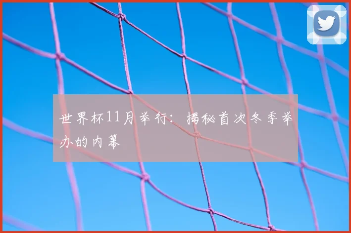 世界杯11月举行：揭秘首次冬季举办的内幕
